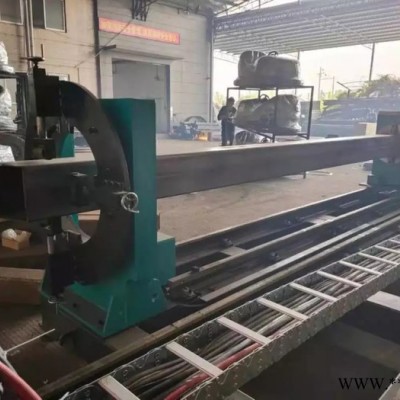 管桁架加工设备 异型管坡口切割 八轴数控等离子切割机图3