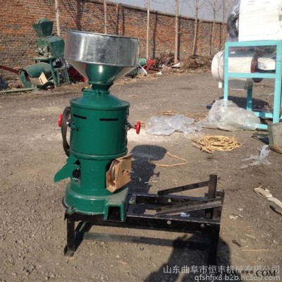 恒丰 大米加工设备碾米机 家用立式砂辊碾米机 家用稻谷碾米机图7