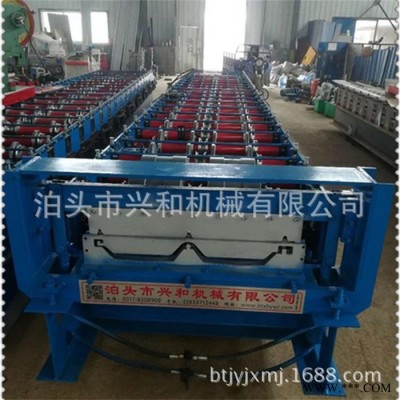 圣润820角驰机 全自动820压瓦机加工成型设备 高空快速820顶板压瓦机图2