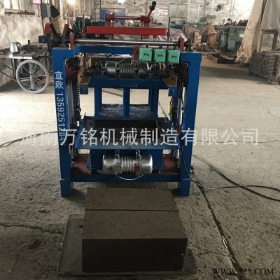 河南宜欣4-35加工**水泥花格砖用小型花格砖机设备 花池栏杆花格砖砖机设备 建材生产加工机械图8