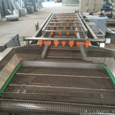 鼎鸿QX-3000型 苦菜气泡清洗机 荠菜气泡清洗加工设备 香菇清洗流水线图5
