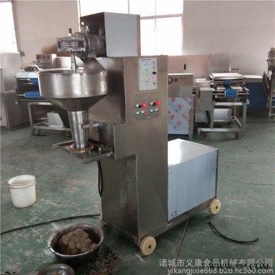 义康RW-300型火锅丸子机 连续式素食丸子机 糯米丸加工设备图6