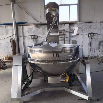 盛泰100L-600L行星搅拌炒锅 辣椒酱加工设备 自动搅拌炒酱机