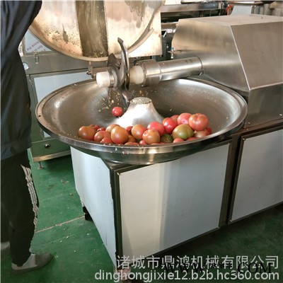 鼎鸿ZB-40型 高速佐料斩拌机 碎肉斩拌机 鱼肉丸深加工斩拌设备