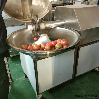 鼎鸿ZB-40型 高速佐料斩拌机 碎肉斩拌机 鱼肉丸深加工斩拌设备图4