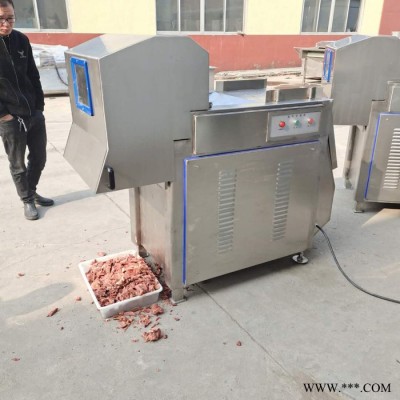 义康QK-200型冻牛肉切块机 香肠加工设备 冻板鸡胸肉切块机图4