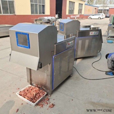 义康QK-200型冻牛肉切块机 香肠加工设备 冻板鸡胸肉切块机图5