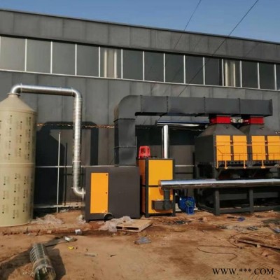 喷漆房活性炭吸附设备 定制加工活性炭催化燃烧    欣千环保    型号多样   按需定制图6