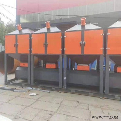 喷漆房活性炭吸附设备 定制加工活性炭催化燃烧    欣千环保    型号多样   按需定制图2