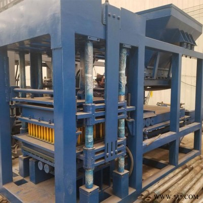 富德10-15水泥混凝土垫块机设备混凝土支撑块加工设备高铁桥梁静压机空心砌块砖机器图6