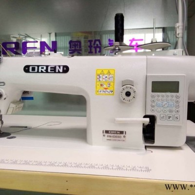 **奥玲0303D同步车  上下同步送料半自动电动缝纫机 工业缝纫机 服装加工设备图1
