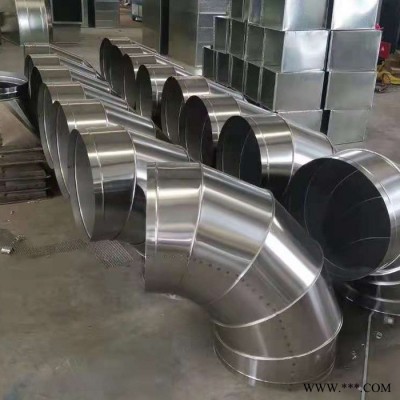 合肥政务区风管加工 通风管道设备三通 大小头加工厂家