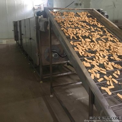 鼎鸿牌HG-4/3型 豆干烘干机 狗粮烘干设备 地瓜干烘干加工流水线图4