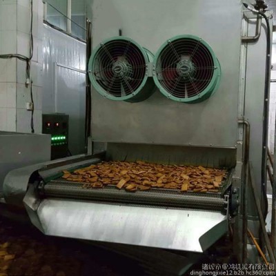 鼎鸿牌HG-4/3型 豆干烘干机 狗粮烘干设备 地瓜干烘干加工流水线图6