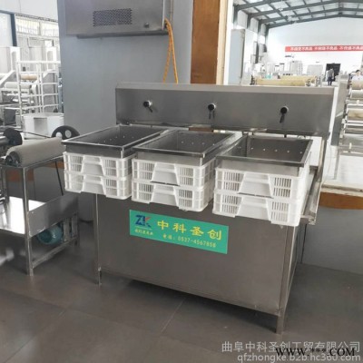 小型豆腐加工机 新型气压三盒豆腐机 生产豆腐的设备图2