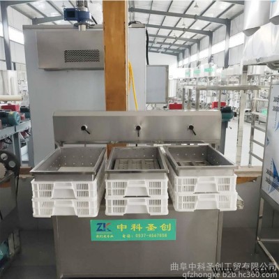 小型豆腐加工机 新型气压三盒豆腐机 生产豆腐的设备图4