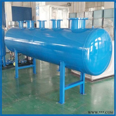 定制加工分水器 集水器 分集水器 德州万维供水设备质量保证图4