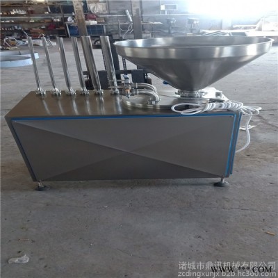 鼎迅30型 香肠加工设备 台湾烤肠灌肠机设备 广式腊肠灌肠机 液压香肠灌肠机生产设备生产厂家图7