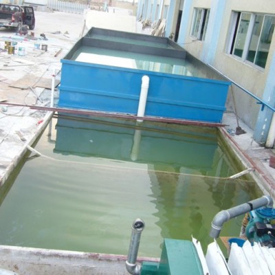 信铭建材公司-装饰石材加工废水治理净化工程设备达标通过验收 污水处理成套设备