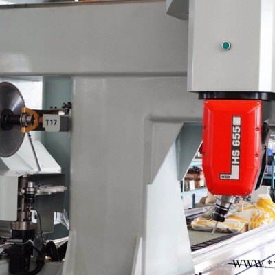 山东 明美 JGZX5-CNC-6000 工业铝五轴数控加工中心 工业铝设备 汽车防撞梁五轴加工中心 ** 支持定制图2