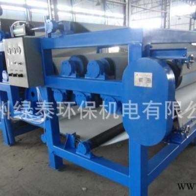 食品加工场过滤设备设备带式压滤机带式脱水压榨机械绿泰1500图2