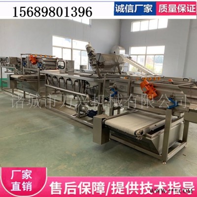 蔬菜清洗机厂家 叶菜清洗机价格  根茎类毛辊清洗设备 气浴清洗机 毛辊清洗机 酱菜加工生产线设备 净菜清洗机图4