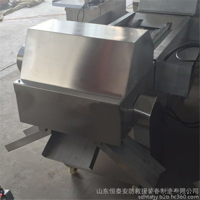 鸡爪加工设备 连续式全自动鸡爪切割机 鸡脚分段切割机图2