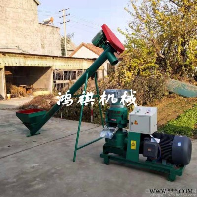 庆阳 秸秆加工颗粒机HK 饲料加工设备制造图3