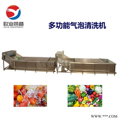 浙江食品机械净菜加工流水线设备果蔬清洗加工流水线气泡清洗机气泡水机器净菜加工流水线果蔬清洗加工流水线厂家图4