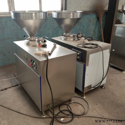 鼎鸿YA-350型 糯米香肠灌肠机 多功能肠类加工设备 气动双管灌肠机图7