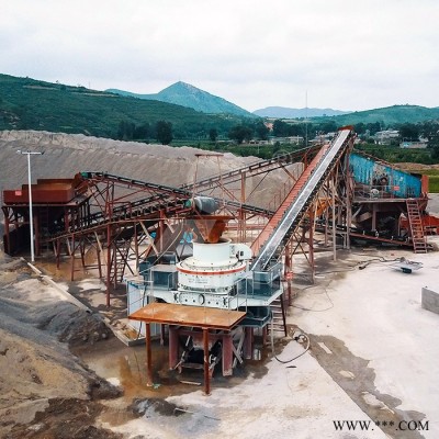 河卵石加原砂 制砂石子生产线 大理石加工机械设备 水镁石石英石矿石加工工艺 新型6X制砂机