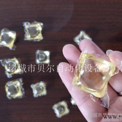 供应山东全自动洗衣珠灌装设备  OEM洗衣珠加工设备  定制8克洗衣凝珠设备图6