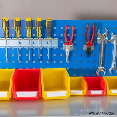 钳工工作台  钢板台面带挂板工作台 适用于机械加工设备维修图8