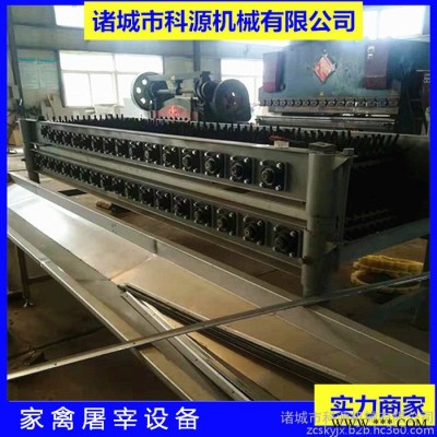 山东杀鸡脱毛机设备 湖南杀鸡流水线设备 老牌生产厂家 免费试机 定制加工图2