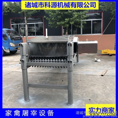 山东杀鸡脱毛机设备 湖南杀鸡流水线设备 老牌生产厂家 免费试机 定制加工图6
