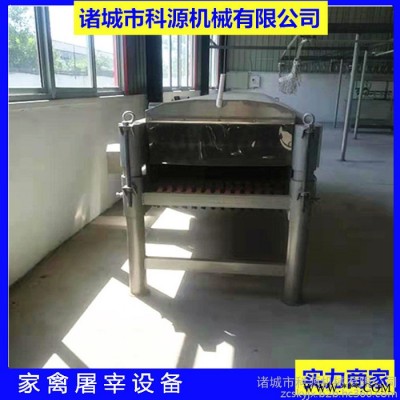 山东杀鸡脱毛机设备 湖南杀鸡流水线设备 老牌生产厂家 免费试机 定制加工图4