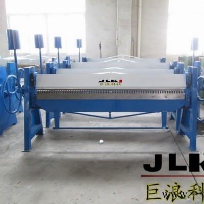 【巨浪】直销白铁加工设备 手动铁皮折边机