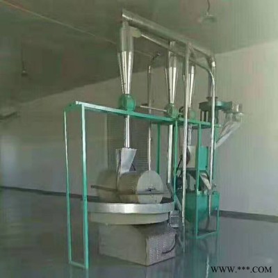 石磨面粉加工设备 家用面粉磨  石磨面粉设备 电动面粉机组 电动石碾子 手推  景区展示用石磨 镇宅  五谷杂粮 稻谷图3