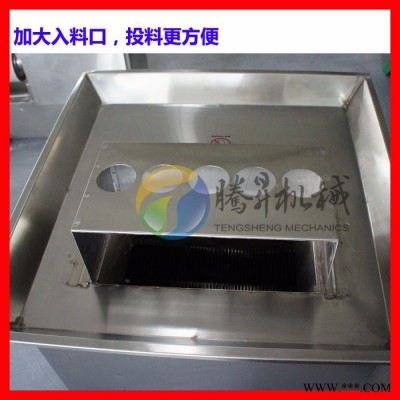 **不锈钢肉类加工设备 大型切肉机 切腊肉机 新鲜猪肉切肉片机 切肉丝机