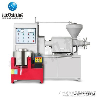 桂平葵花籽螺旋榨油机旭众XZ-100B快速离心滤油榨油机械设备食品油加工设备图6