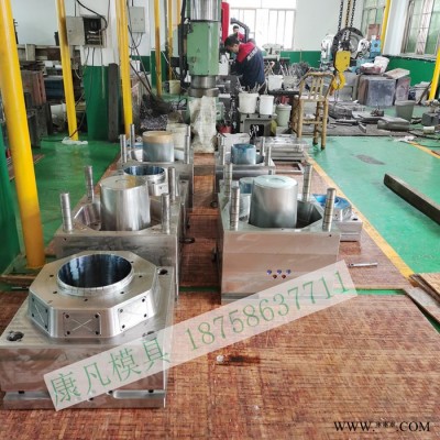 浙江台州黄岩模具厂家 塑料桶模具加工过程，做桶设备图片图3