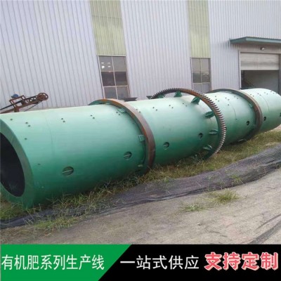 富德1000有机肥转鼓造粒机复混肥生产线垃圾加工肥料设备猪粪造粒机屑发酵转鼓造粒机图3