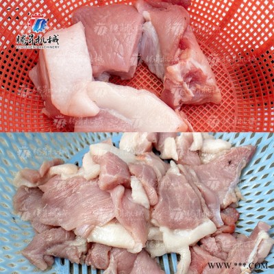 【大型切肉机QJ-100猪肉切片机 牛肉切丝机 重庆切菜机 肉制品加工设备图3