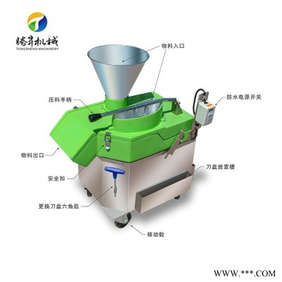 腾昇TS-Q311果脯制品厂电动切片机 不锈钢苹果切片机 切片机价格 厂家 果蔬加工设备图4