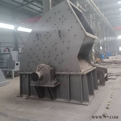 富德建筑垃圾錘式破碎机大块石料加工粉碎设备矿石锤式破碎设备矿用重锤破碎机煤矿煤块破碎机图2