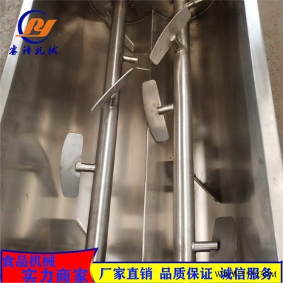 自动香肠拌馅机 双绞笼拌馅机 全自动肉丸拌馅机睿译机械肉制品加工设备拌馅机图2
