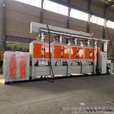 加工生产废气处理设备 催化燃烧 活性炭吸附脱附催化燃烧 CO催化燃烧炉图6