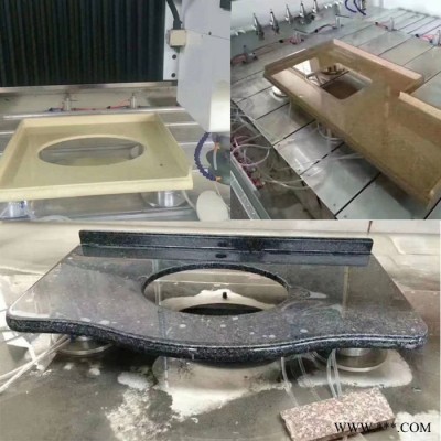 石英石台面吧 石英石台面加工中心 台面加工设备 石英石加工中心 石英石加工设备图2