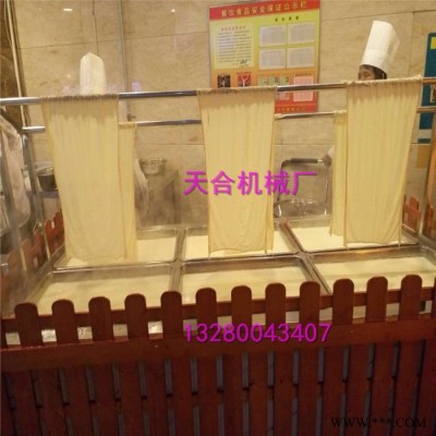 南方用嫩豆腐机 多功能豆制品加工设备 新型高效半自动油皮机图5