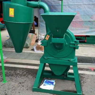 华新360可定制 小型粉碎设备米粉加工厂稻壳饲料粉碎机现货图7